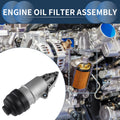 Engine Oil Filter Base Housing Assembly for Audi A4 A5 A6 Q5 Q7 (2009–2018)