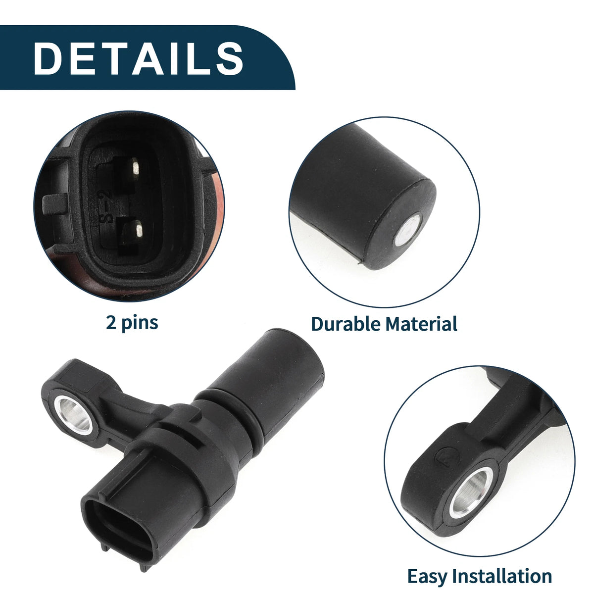 Crankshaft Position Sensor for Hyundai Terracan 2001–2006 No. 9947855