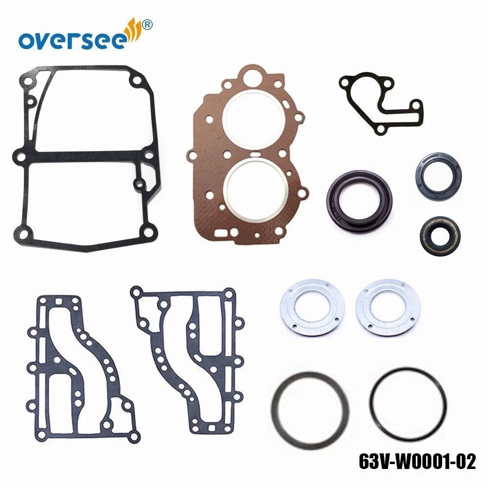 Crankshaft & Power Head Rebuild Kit for Yamaha 2T 9.9 15HP (9.9FMHS)