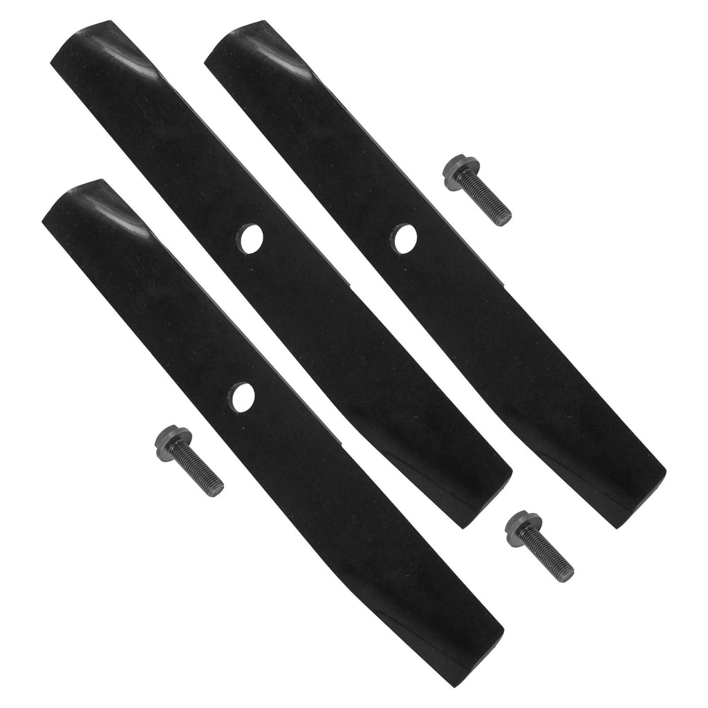 Deck Blade and Bolt Replacement Kit for John Deere Sabre 1646 2046 (2009–2015)