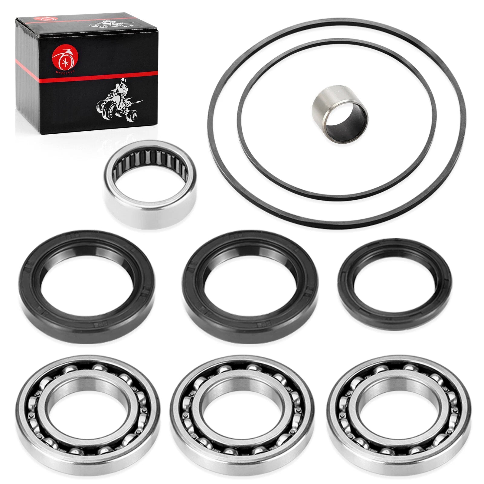 Front Differential Bearing & Seal Kit for Polaris Sportsman 400 450 500 700 800 (2000–2014)