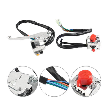 Handlebar Lever Switch Set for Honda CB125S CT90 XL350 (1973–1976)