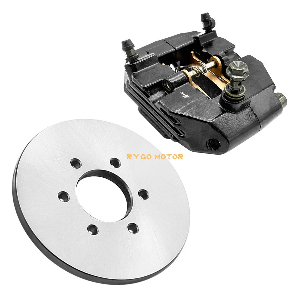 Rear Brake Disc Rotor & Caliper for Yamaha Grizzly 660 YFM660F (2002–2008)