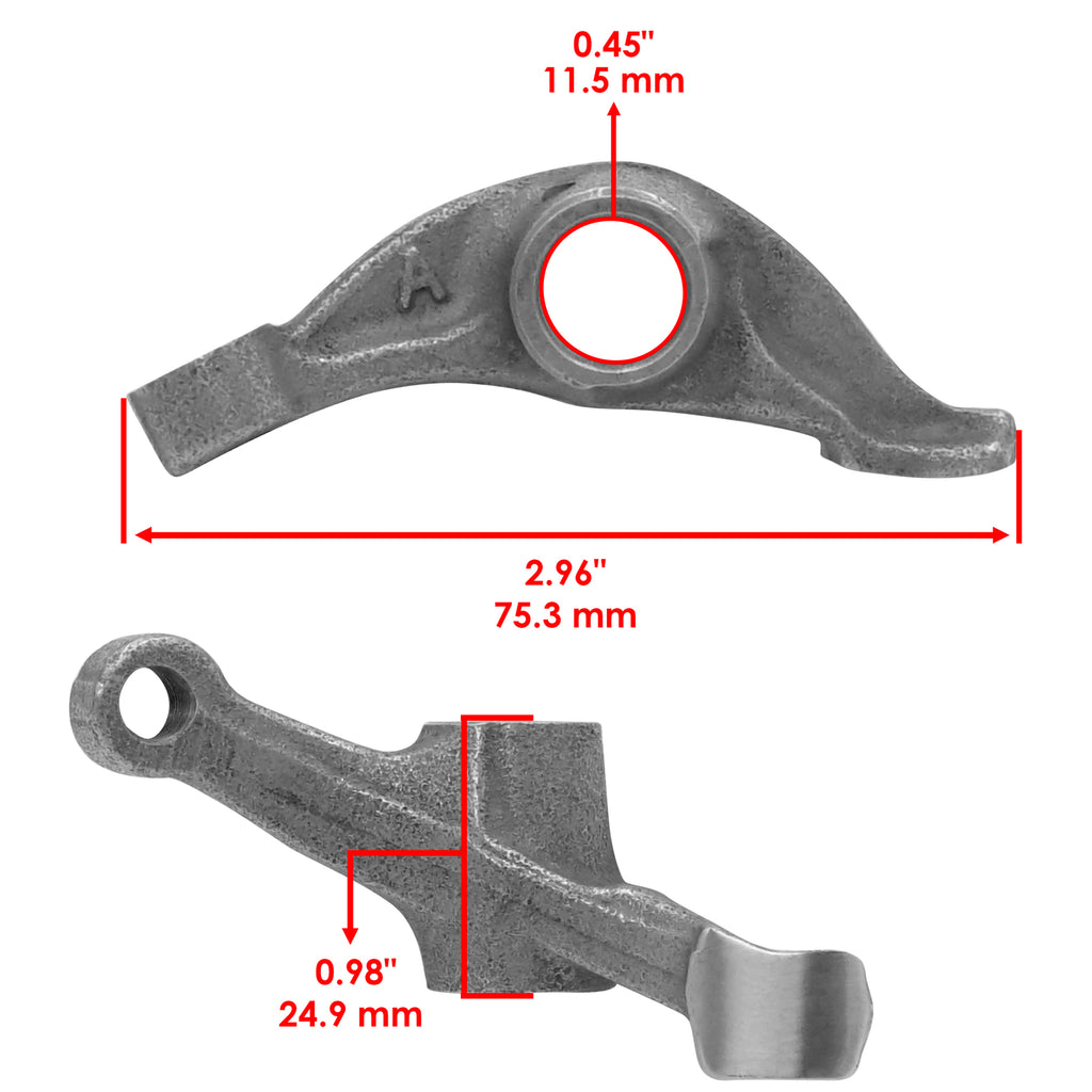 Engine Valve Rocker Arms Replacement for Honda TRX400EX Sportrax (1999–2014)