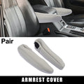 Front Seat Armrest Cover Microfiber Leather for Toyota Sienna (2011–2020)