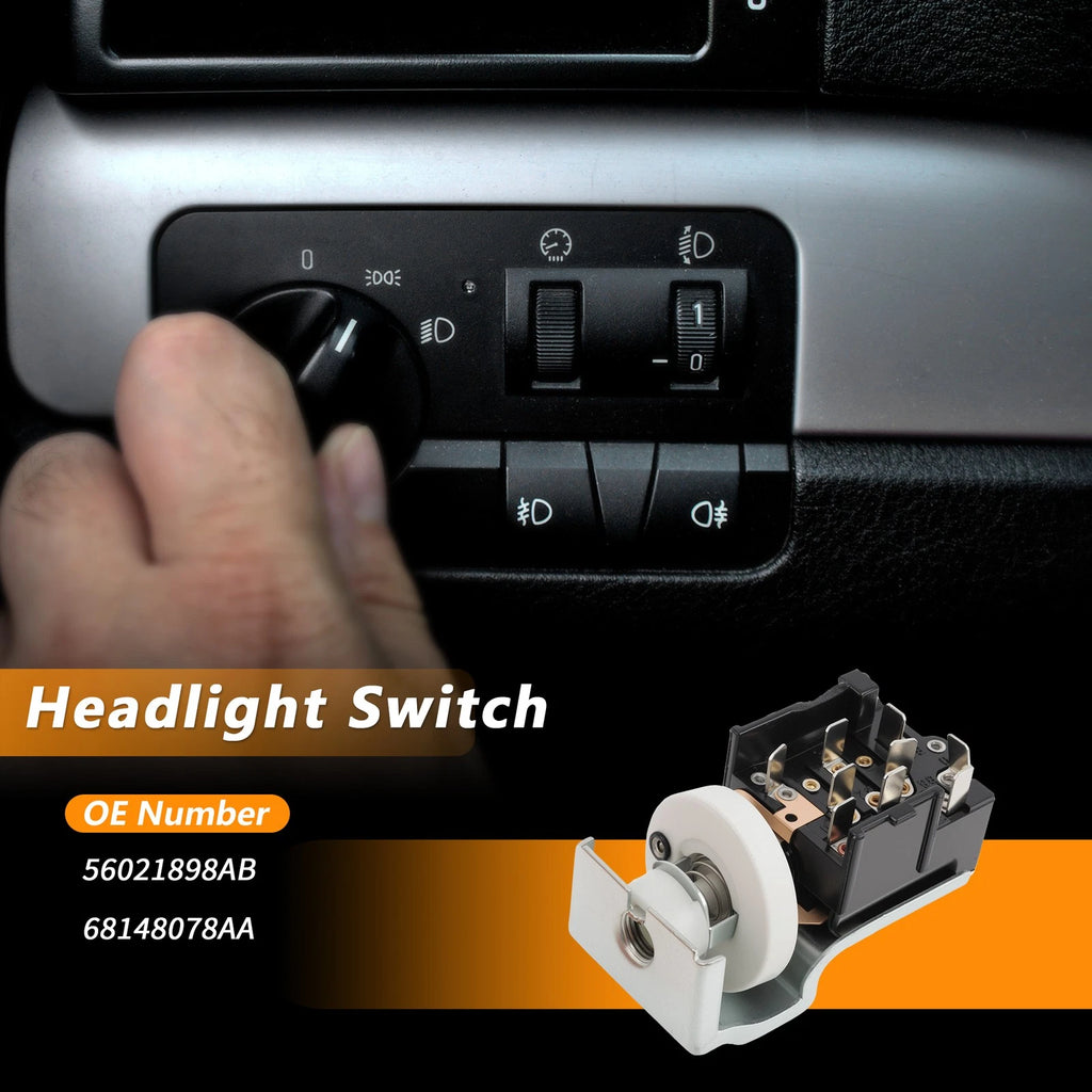 Headlight Switch for Dodge Dakota (1997–1998) OEM Replacement