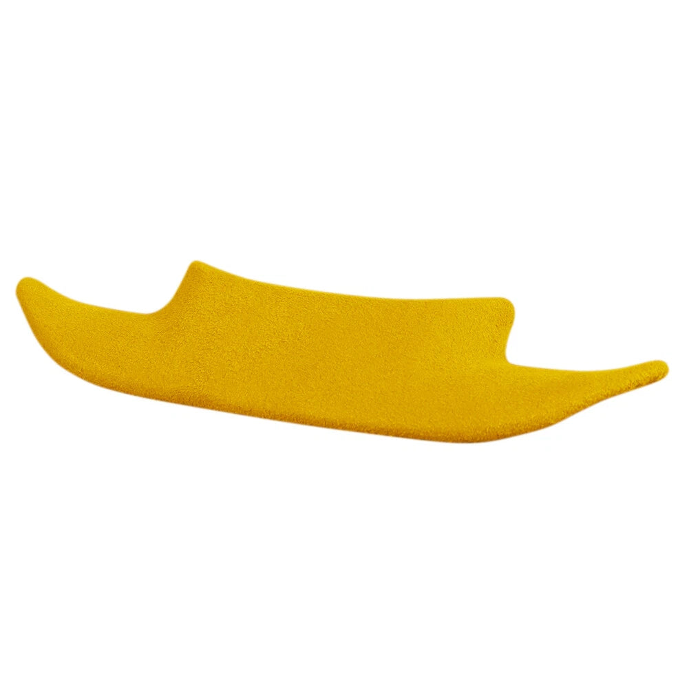 Suede Steering Wheel Lower Cover Trim for Chevrolet Corvette C7 (2014–2019) Yellow