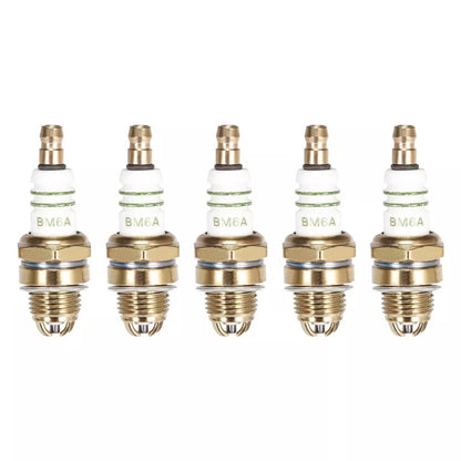 5Pcs Ceramic Spark Plug BM6A M7 L7T CJ8 1560 for Lawn Mower Strimmer Chainsaw
