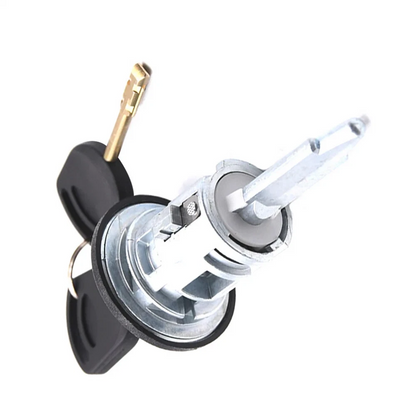 Front Right Door Latch Lock Barrel w/ 2 Keys for Ford Transit (2000–2014)