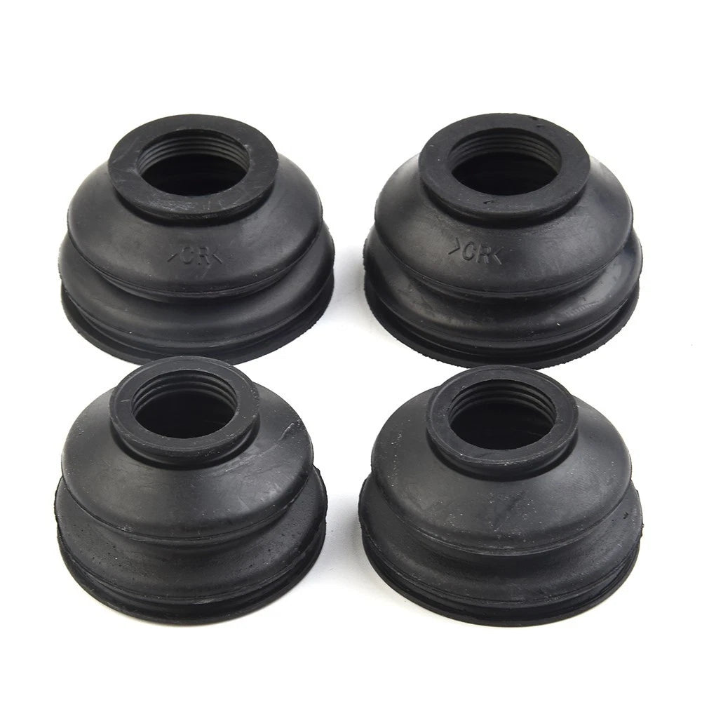 Set of 4 Rubber Ball Joint Dust Boot Covers for Universal Applications