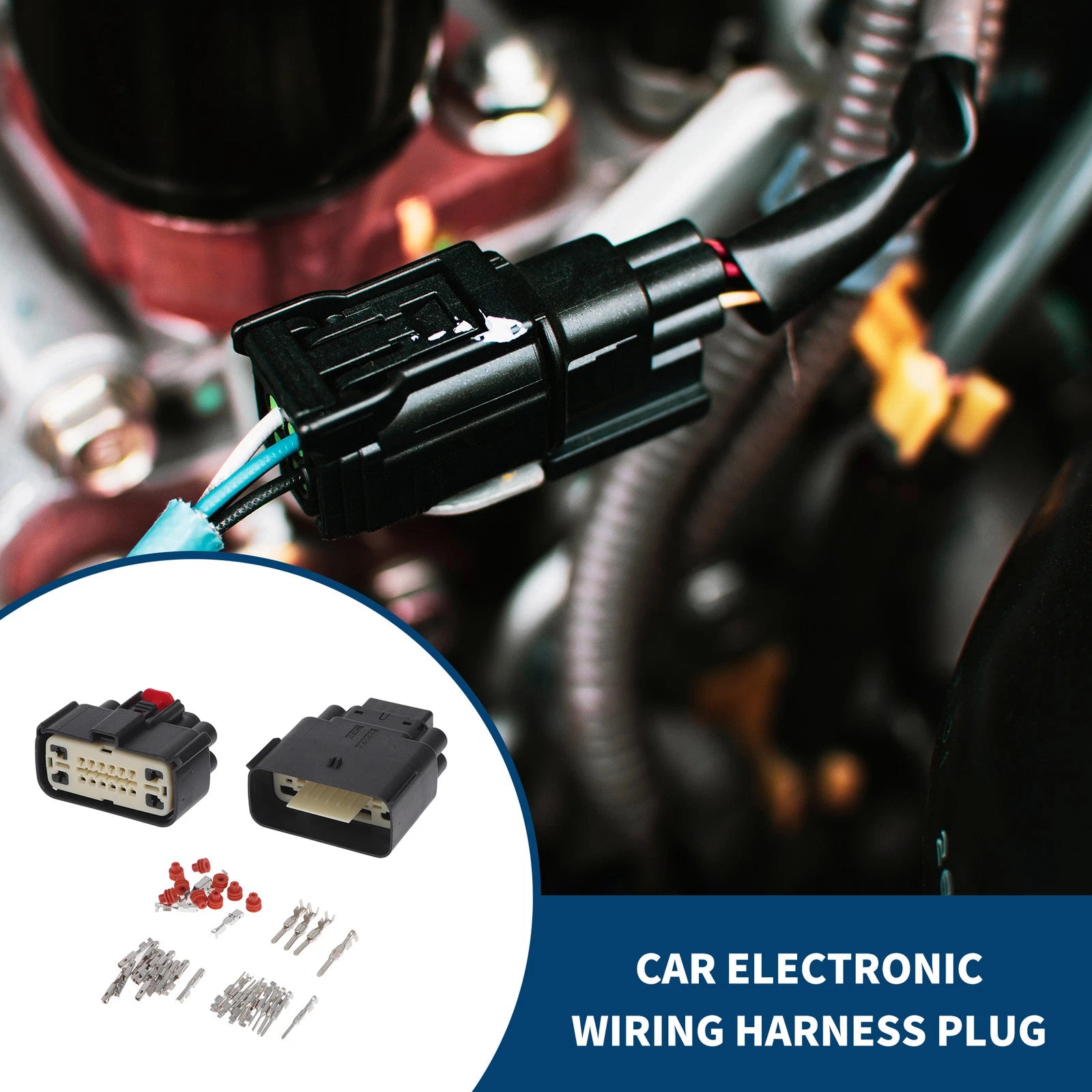 16 Pins Wiring Harness Plug for Buick