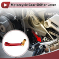 Gear Shift Lever for Honda CRF150F (2003–2017) Red Gold Silver Tone