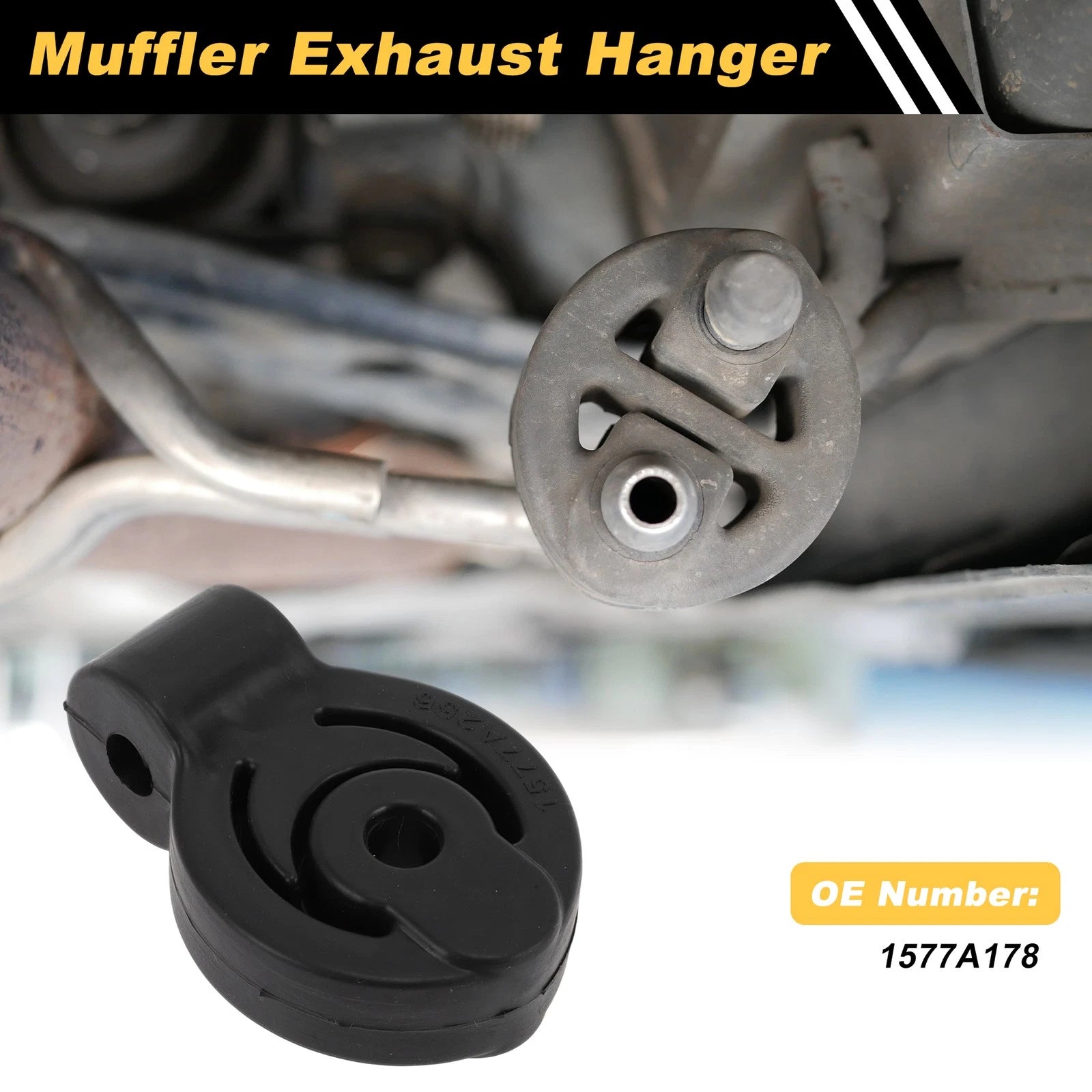 Exhaust Hanger Muffler for Mitsubishi Lancer Replacement (2005–2017)