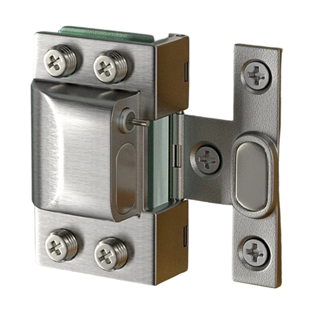 Hydraulic Glass Door Hinge for Universal Fit (No Drilling)