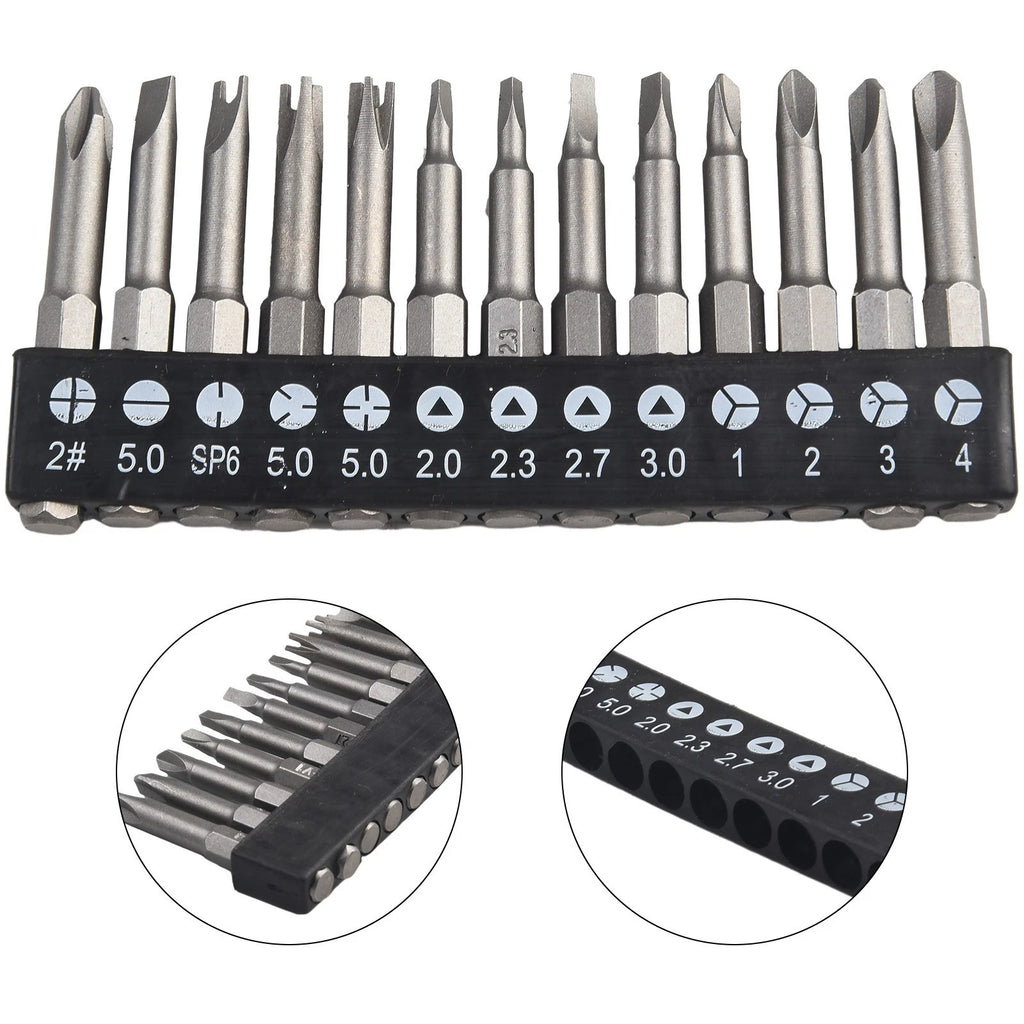 13-Piece Screwdriver Set with Multiple Special Shaped Bits