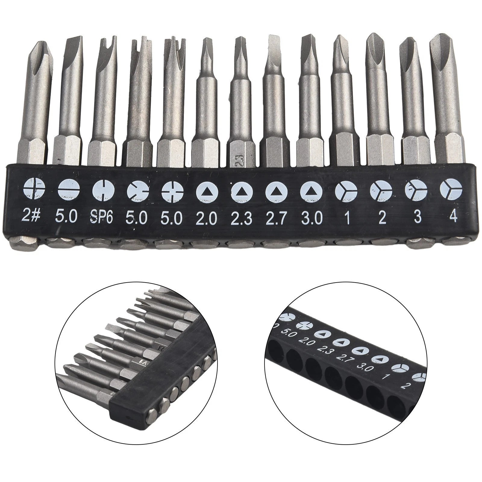 13-Piece Screwdriver Set with Multiple Special Shaped Bits