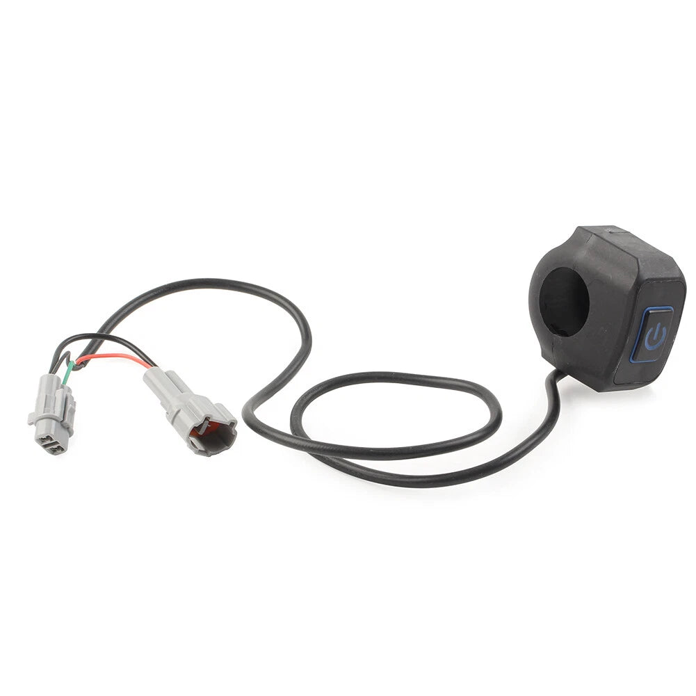 Plug And Play Headlight On/off Button Switch Connector For Sur Ron Blue