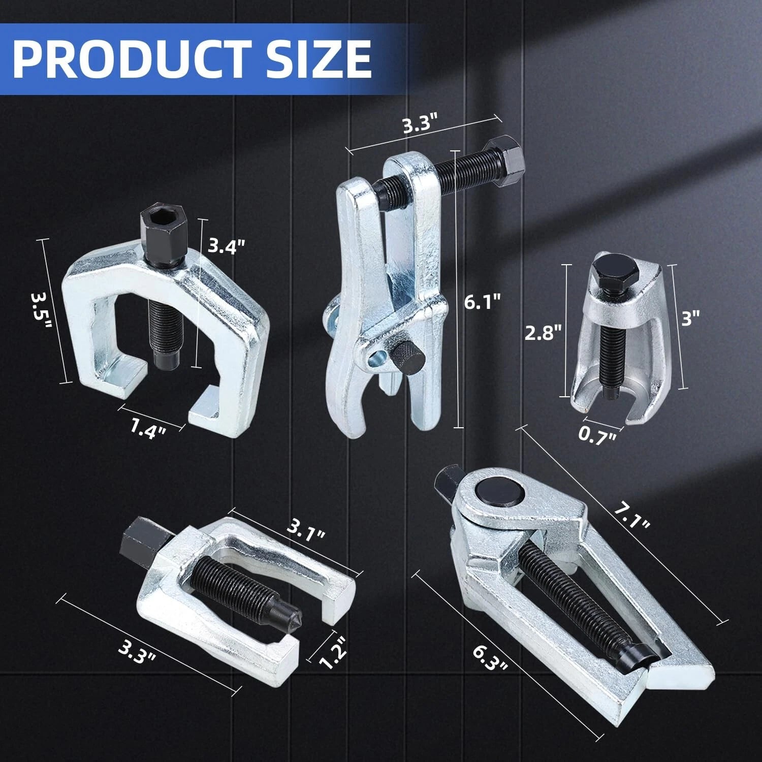 6Pcs Front End Service Tool Kit for