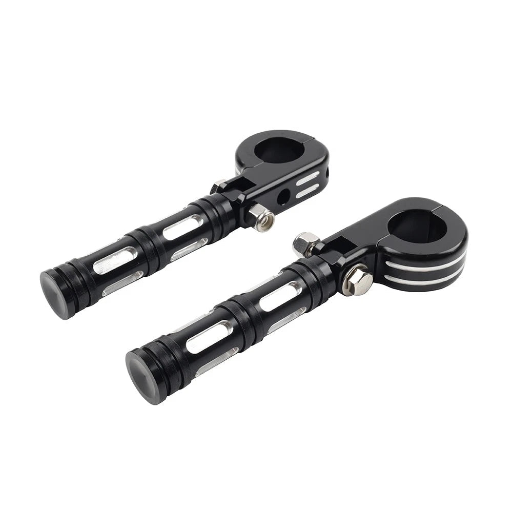 2pcs Engine Guard Bar Foot Pegs for Harley