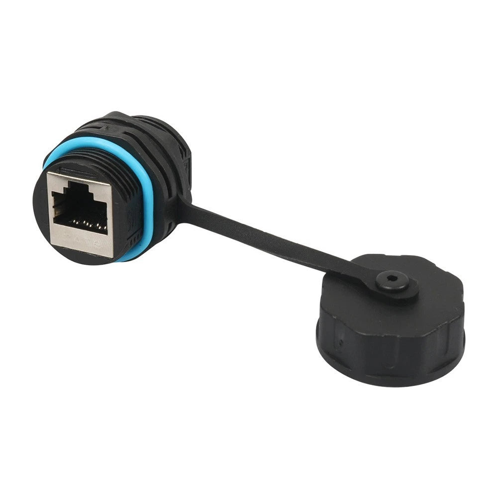 External Power and Network Interface Box for Caravan Camper Trailer