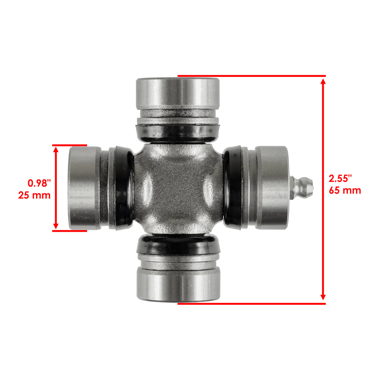 U-Joint Kit Front Axle Replacement for Kawasaki Mule 620 4X4 (1993–1999)