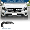 1pc Left Front Bumper Support Bracket No. 8V5807183 for Audi A3 (2015–2019)