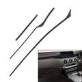 3X Dashboard Panel Cover Trim Strips for Kia Stinger (2018–2023)