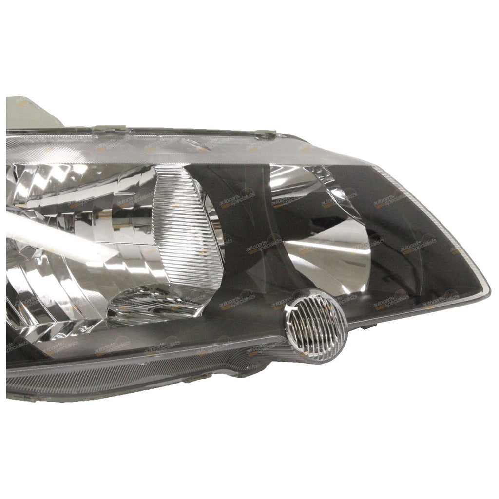 RH Black Headlight for Holden Commodore VY SS SV8 (2002–2004) RHS Driver
