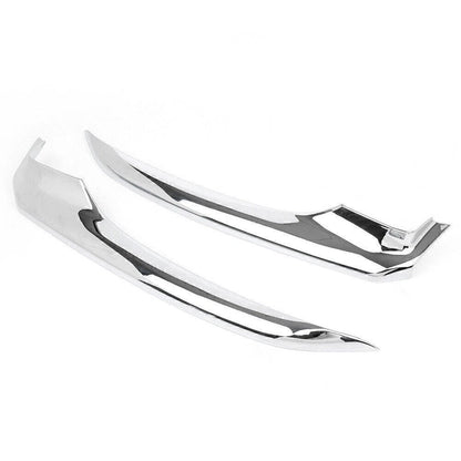 2X Chrome Front Bumper Trim for Toyota Camry (2018)