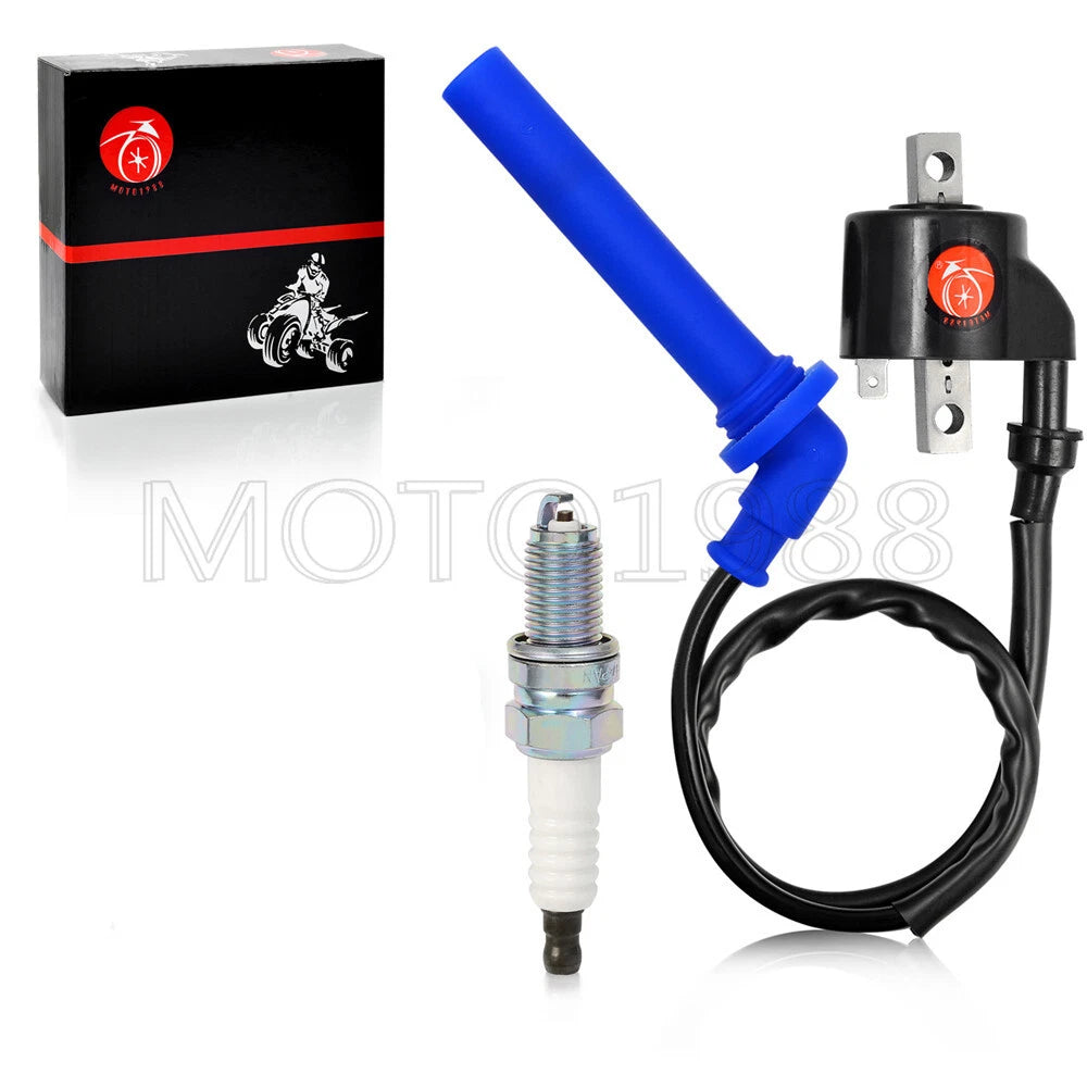 Ignition Coil & Spark Plug for Polaris Predator 500 (2003–2007)