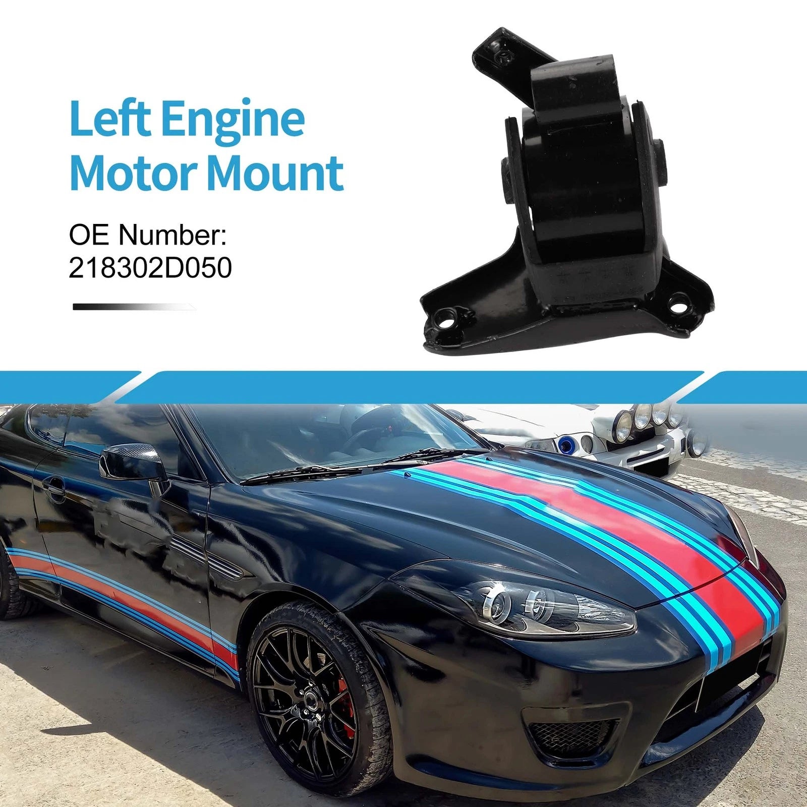 Engine Motor Mount Replacement for Hyundai Tiburon (2003–2008)