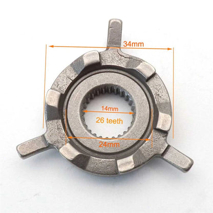 Kickstart Gear Assembly Kit for GY6 50cc 60cc 80cc 139QMB (4-Stroke)