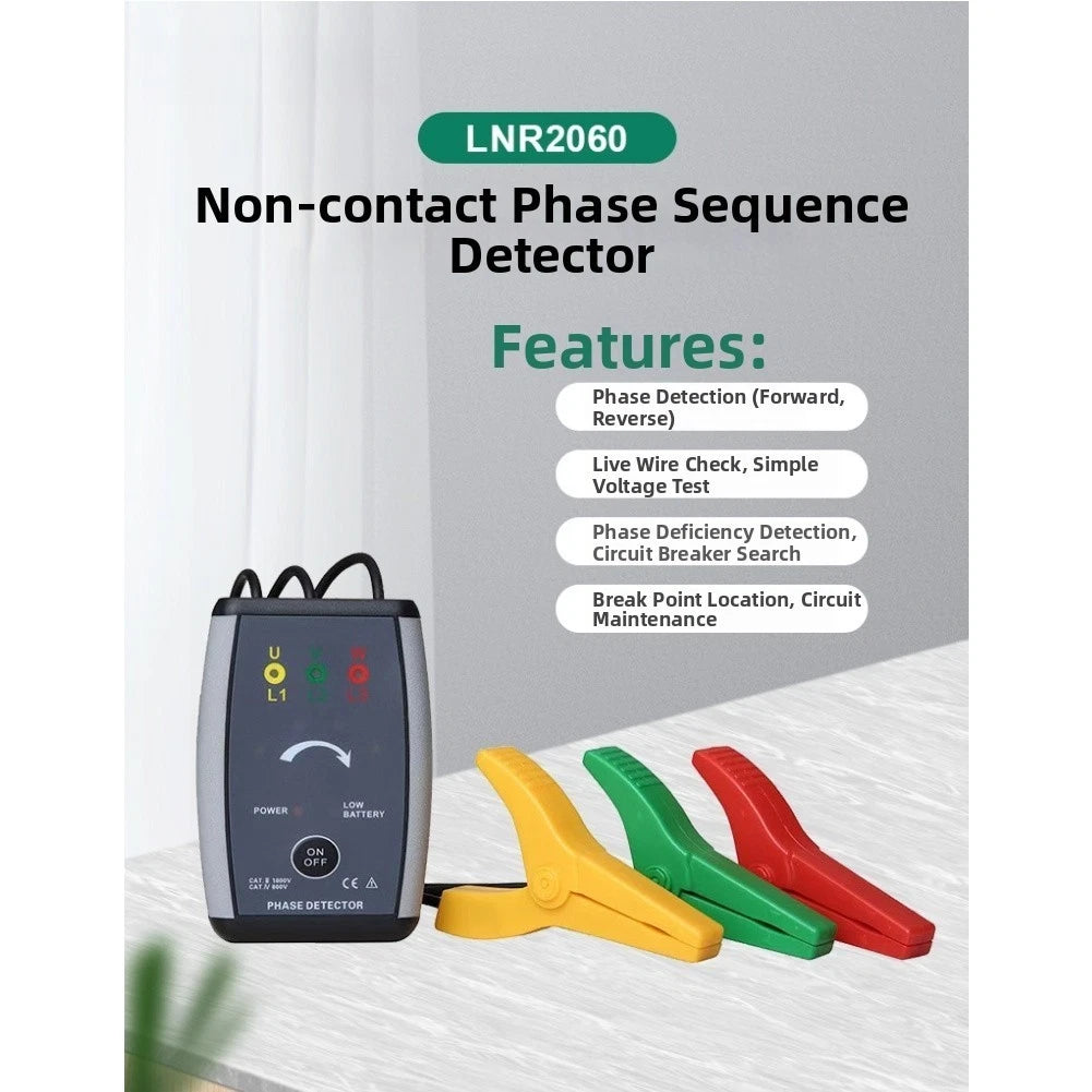 FR2060 Three Phase AC Detector for L1 L2 L3 Indication (70-1000V)