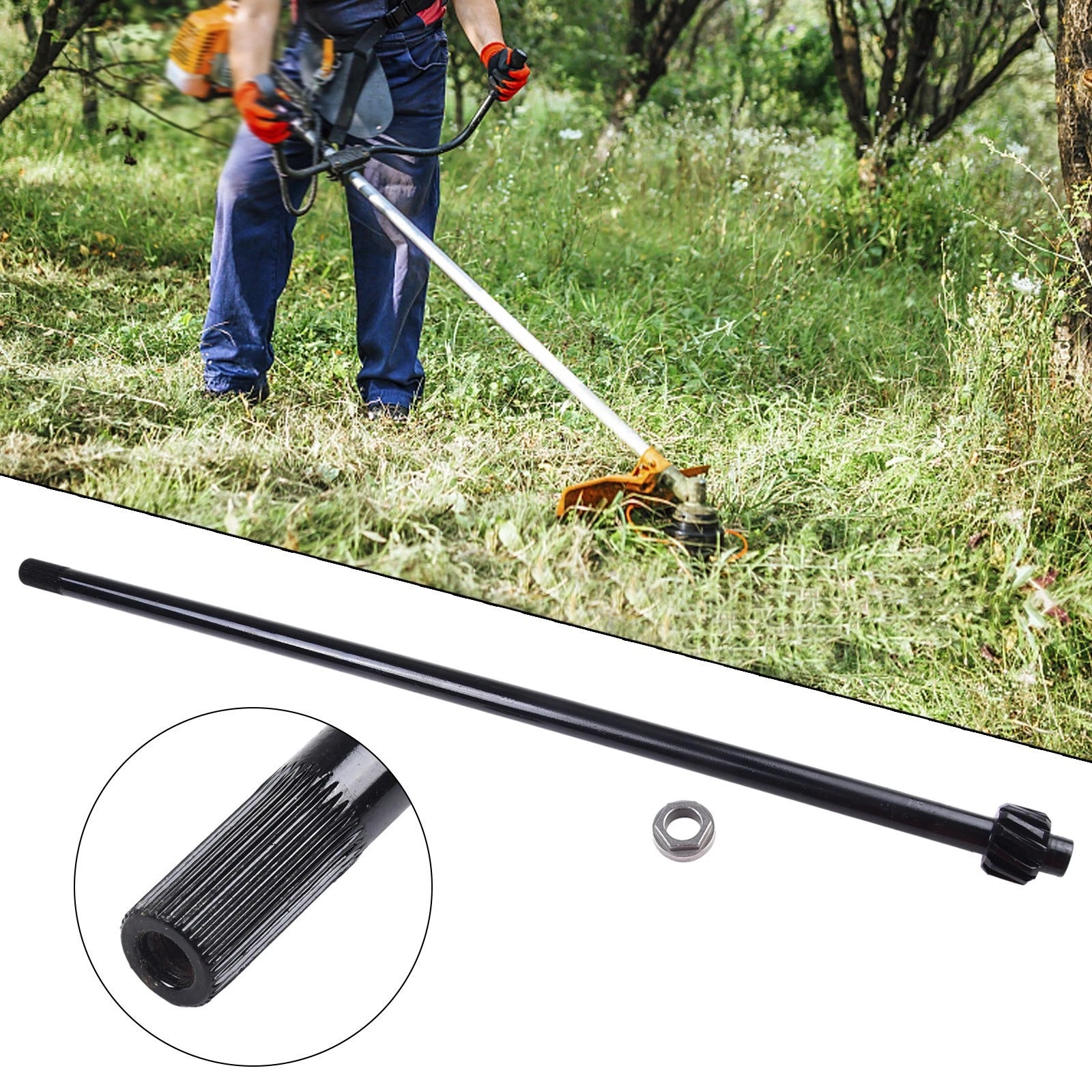 Replacement Steering Shaft for Lawn Mower (938 05078)