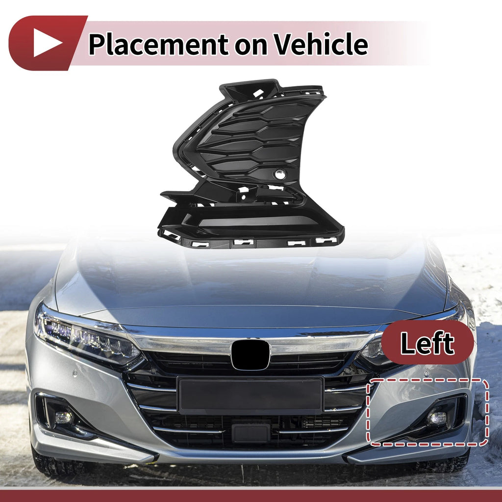 Front Left Fog Light Grill for Chevy Equinox (2021–2023)