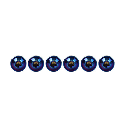 6pcs Alloy M6x10mm Torx Head Screws for Bike Motorcycle