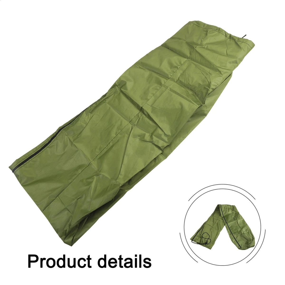 Secure Fit Adjustable Drawstring Outdoor Clothesline Cover 600D Fabric
