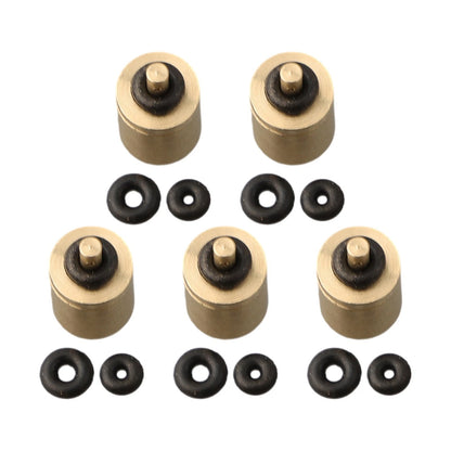 Pack of 5 Gas Refill Adapters for Butane Canister Tanks