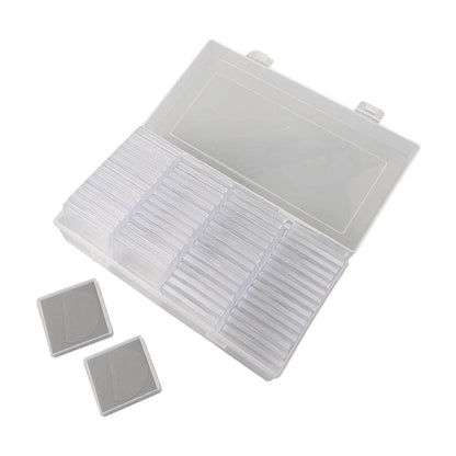 Coin Storage Case for Adjustable Foam Liner Holds 60 Capsules
