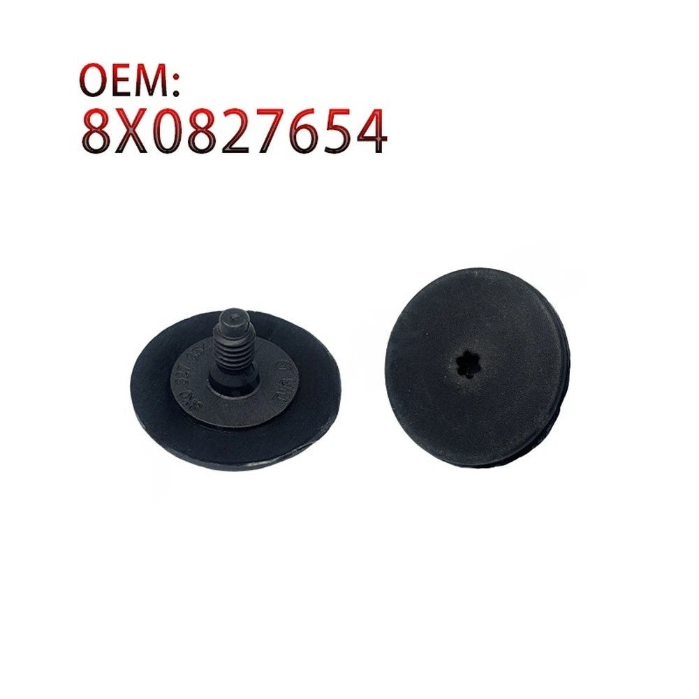 2X Black Rear Bumper Cover Screw for Q3/Sportback (2015–2018)
