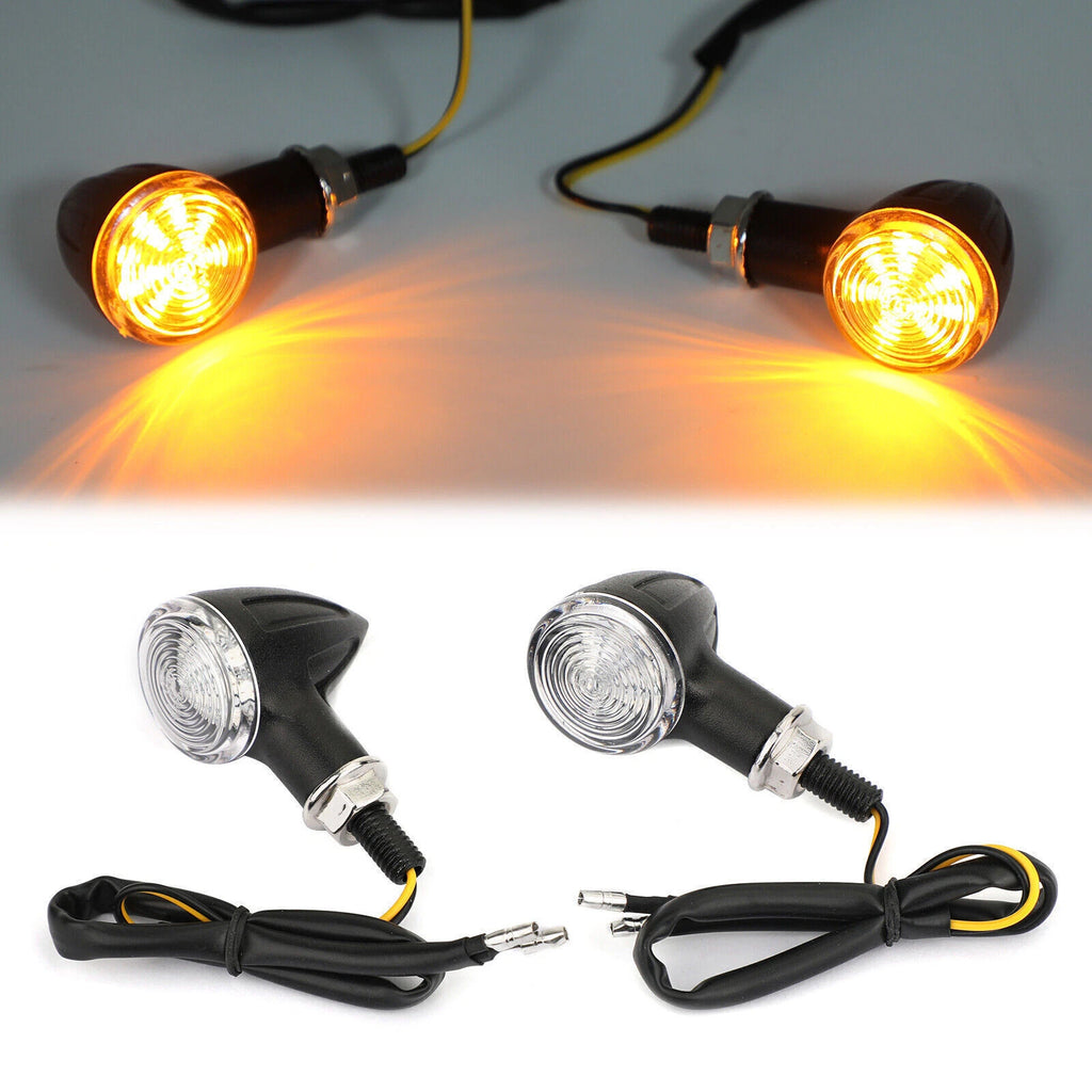 Universal Small Bullet Turn Signal Blinker Lights for Motorcycle (T9)