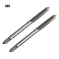 2X HSS Screw Tap Drill Bit Set for Thread Creation