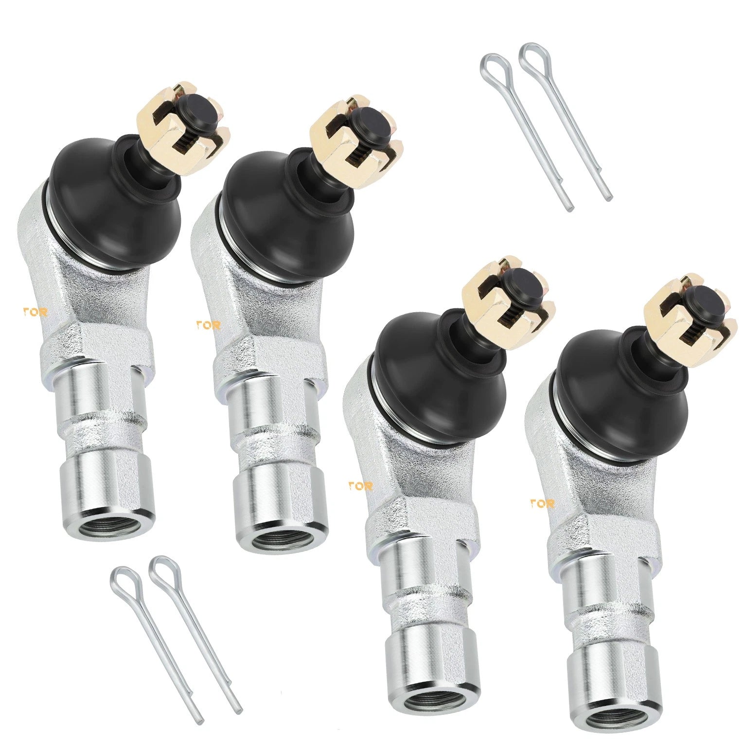 Set of 4 Upper Ball Joints for Suzuki QuadRacer LT230 LT250 LT300 (1985–1990) 51210-19A01