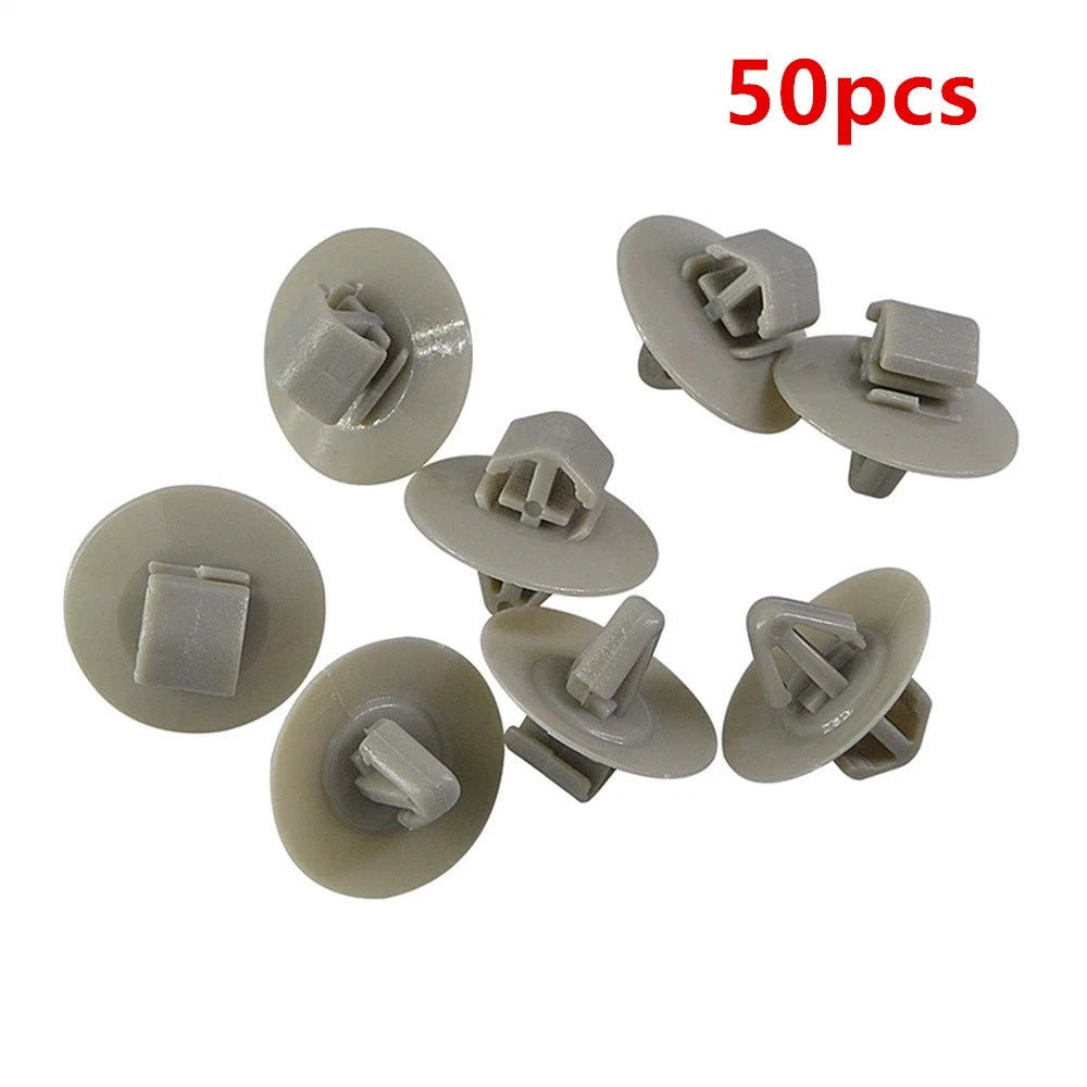 50x Side Door Trim Strip Panel Clips for Renault Trafic, Master, Nissan Primastar