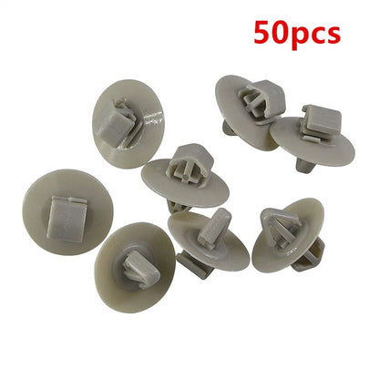 50x Side Door Trim Strip Panel Clips for Renault Trafic, Master, Nissan Primastar