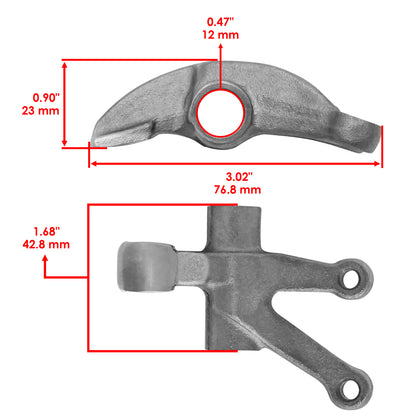 Exhaust Intake Valve Rocker Arm Replacement for Honda TRX250X (1987–1992)