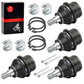 Set of 4 Upper Lower Ball Joints for Suzuki King Quad 450 500 750 4x4 (2007–2023)