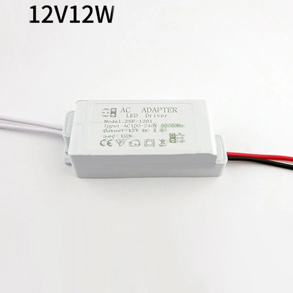 LED Driver Adapter Transformer 12W/24W/36W for Home Household