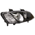 2X Black Projector Headlights for Holden Commodore VE Series 2 (2010–2013)