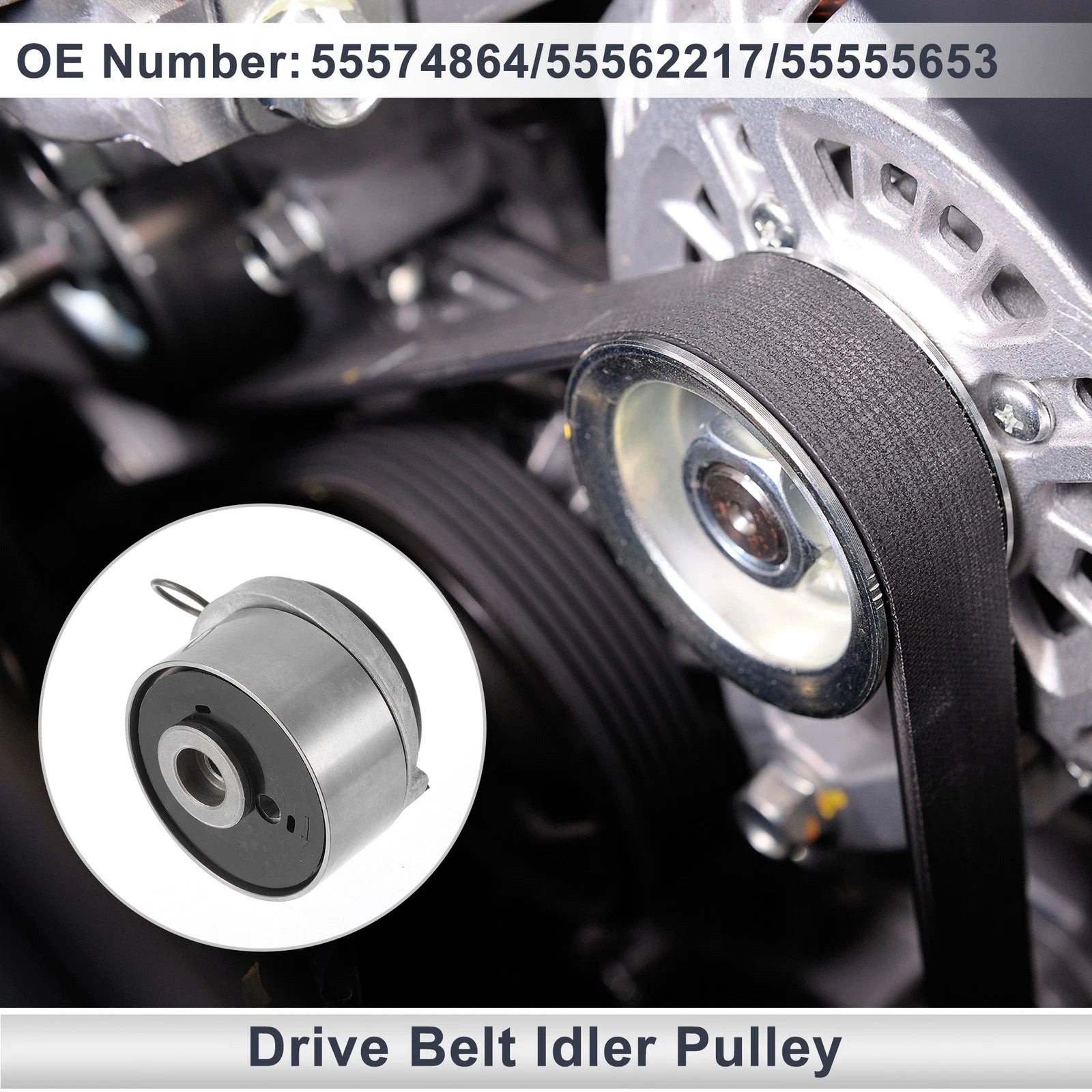 Drive Belt Idler Pulley Replacement for Chevrolet Cruze 2011–2015